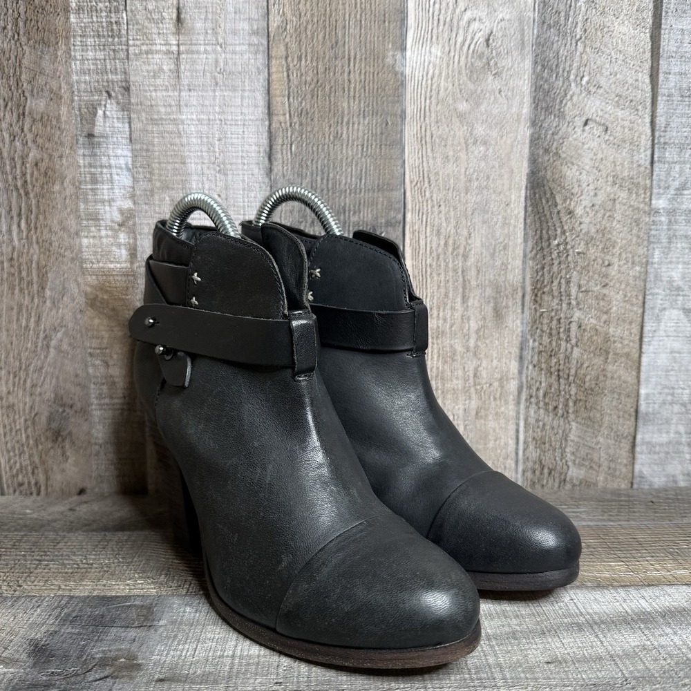 rag & bone Black Ankle Boots